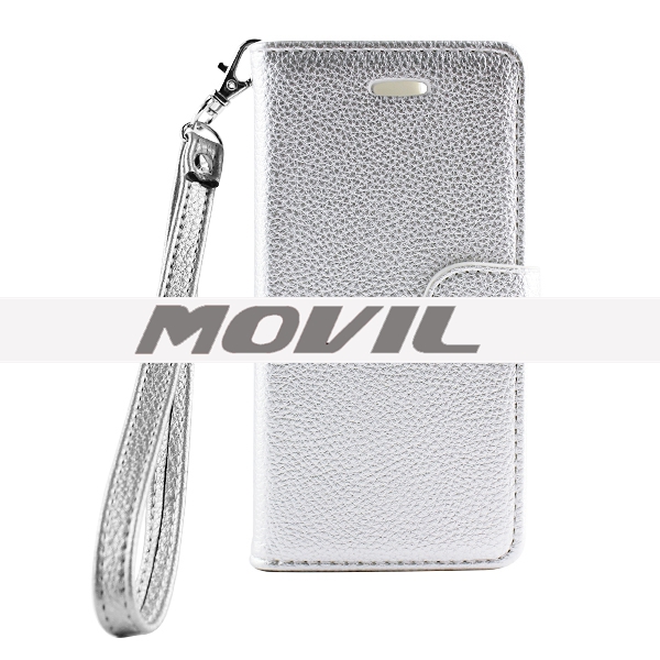 NP-2522 Cubierta de PU cuero Flip para iPhone 6 funda de cartera-19